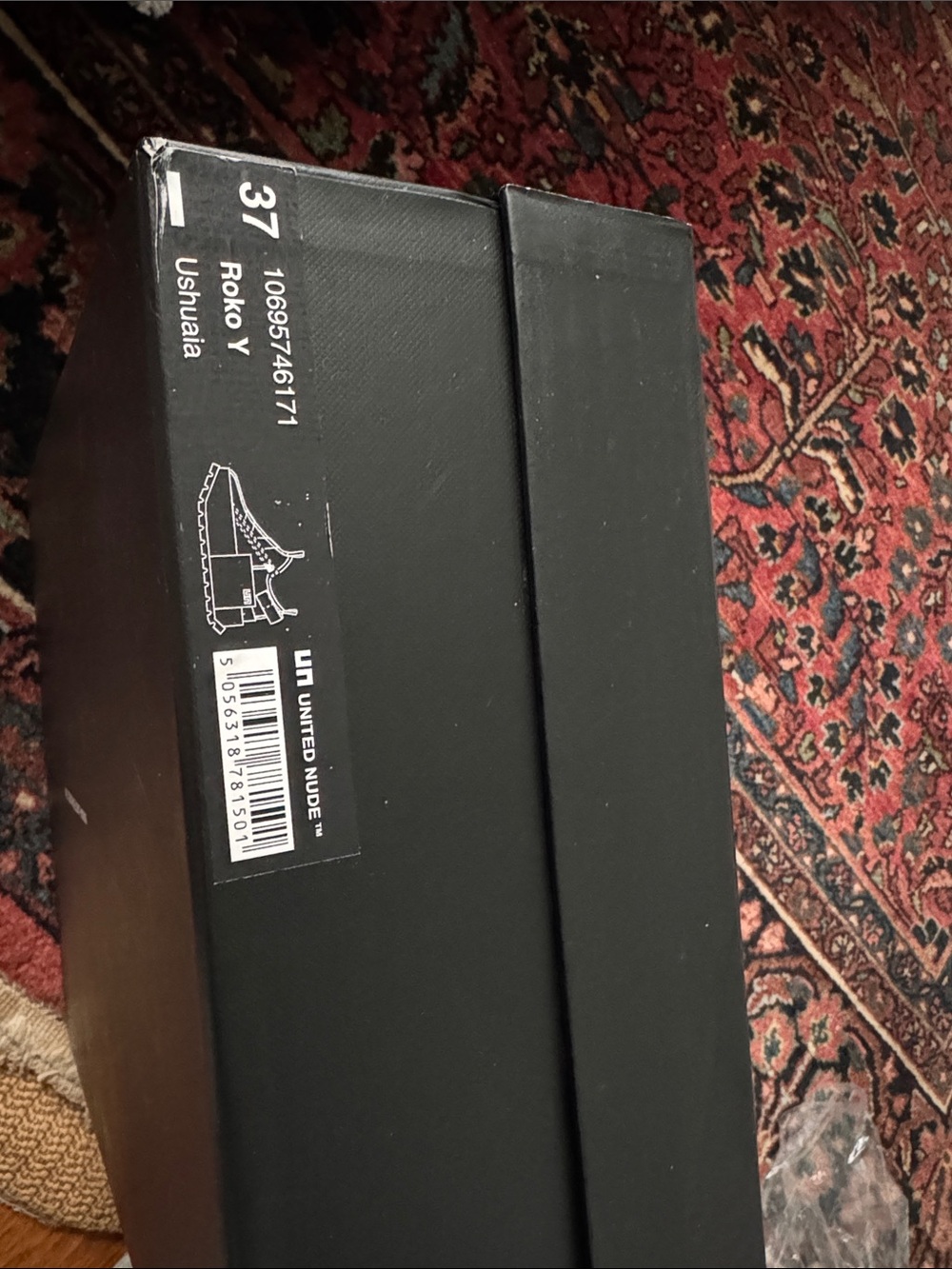 United Nude Off-White Textured Platform Sneakers - Picture 8 of 8